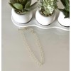 14K yellow gold disco ball chain necklace