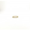 diamond bezel milgrain eternity band