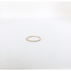 14k micro diamond band