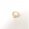 14k gold signet pinky ring