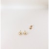 14K Gold filled sphere stud earrings