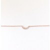 diamond moon bracelet