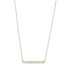 Diamond Bar Necklace