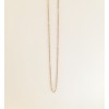 14K Solid Yellow Gold Link Choker Necklace