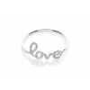 diamond love ring