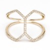 Diamond geometric comb ring